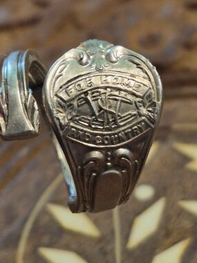 Sterling Silver Spoon Ring